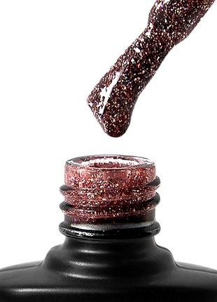 Гель-лак nice for you shine №06 светоотражающий розово-красный 15 г