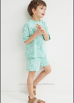 Хлопковые шорты h&amp;m на 7-8 лет