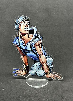 Акриловая коллекционная фигурка аниме: jojo's невероятные приключения джоджо джонни 15 см