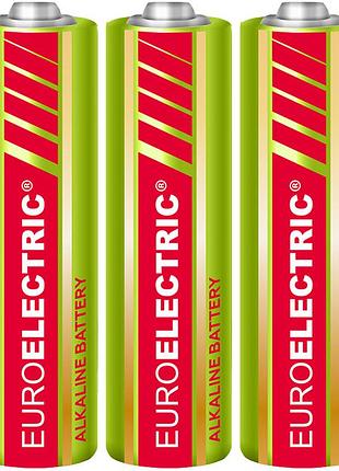 Батарейки щелочные euroelectric aaa 3 шт.