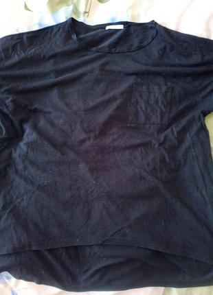Футболка zara p.s оверсайз