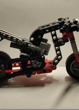 Lego technic 42132 мотоцикл чопер б/у 3
