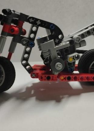 Lego technic 42132 мотоцикл чопер б/у 2