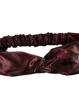 Повязка для волос lacura коричневая
