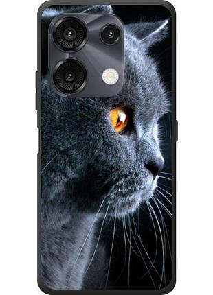 Чехол силиконовый с картинкой на umidigi g9 (британский кот)