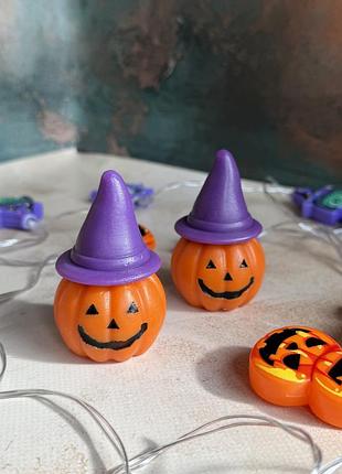 Гарбуз в капелюсі. хелловін. helloween. сувенірне мило.