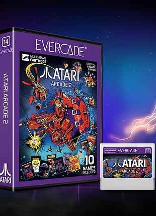 Atari arcade 2, английская версия - картридж для evercade