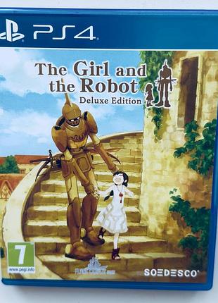 The girl and the robot deluxe edition + soundtrack, б/в, англійська версія - диск для playstation 4