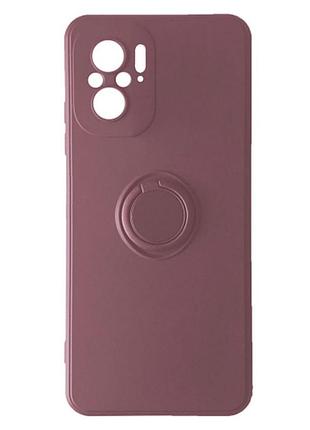 Чехол fiji holder ring для poco m5s бампер с кольцом подставкой marsal
