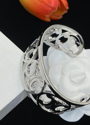 Браслет “celine triumph open silver” 3