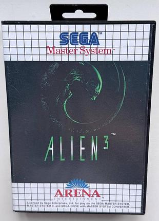 Alien 3, б/в, англійська версія - картридж для sega master system