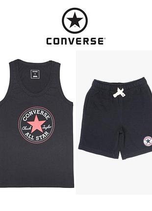 Комплект, майка, шорти convers