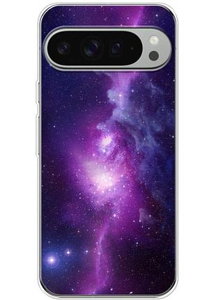 Чехол силиконовый с картинкой на google pixel 10 pro xl (космос)