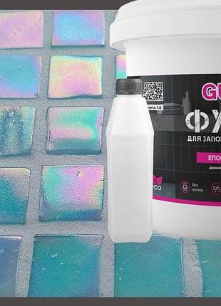 Фуга эпоксидная barko gum 1кг, (легко смывается, мелкое зерно) графит ral 7012