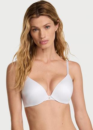Бюстгальтер жіночий victoria’s secret оригінал пуш ап very sexy so obsessed smooth push-up bra білий гладкий