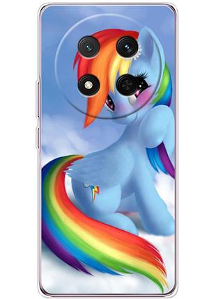 Чехол силиконовый с картинкой на huawei honor magic 7 lite 5g (литл пони, my little pony)