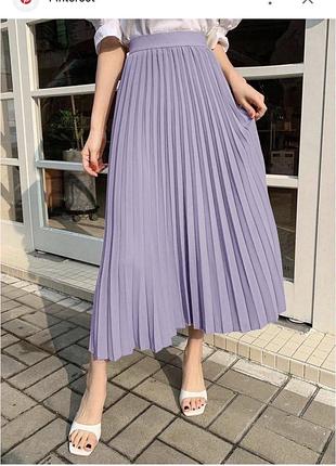 Юбка плиссе zara