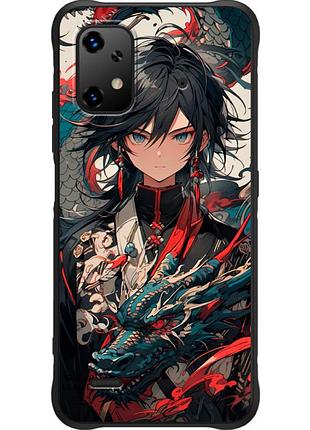 Чехол силиконовый с картинкой на umidigi bison x20 (аниме, anime)
