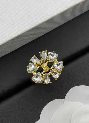 Кольцо “fleur de triomphe” селин люкс качество