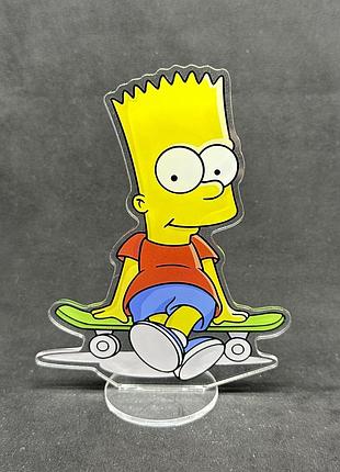 Акриловая коллекционная фигурка аниме: the simpsons симпсоны барт (3) 15 см