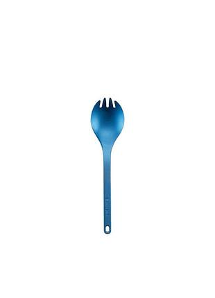 Ложка-виделка snow peak titanium spork sct-004bl (колір blue)