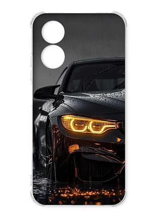 Чехол с утолщёнными углами на oppo a17 авто (принт 400)