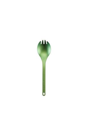 Ложка-виделка snow peak titanium spork sct-004gr (колір green)