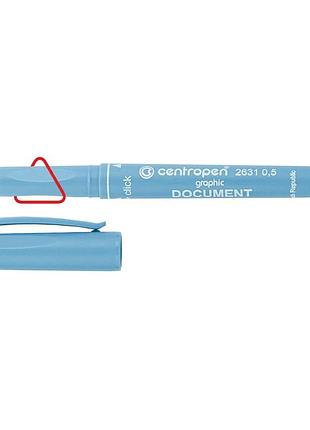 Лінер "centropen" document 0,35 мм чорний, 2631/0,3