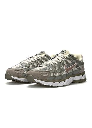 Жіночі кросівки nike p-6000 olive beige