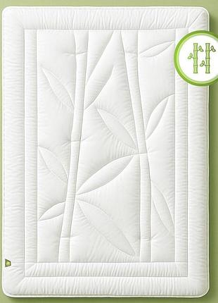 Одеяло бамбуковое всесезонное ideia bamboo 155х210 см, искусственный пух, ткань с бамбуком, антиаллергенное, гипоаллергенное