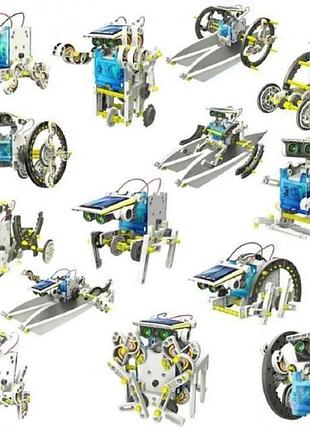 Конструктор робот на солнечных батареях solar robot 13 в 1 5