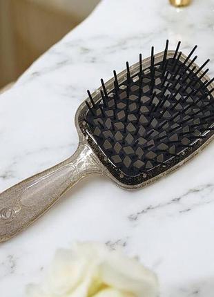 Щетка для волос superbrush rlus (hellow comb) в коробке. оригинальное качество, продувная щетка.