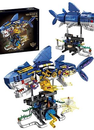 Конструктор акула на 699 деталей shark technic monster