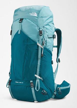 Рюкзак the north face trail lite wms 50l (колір reef waters/blue coral)