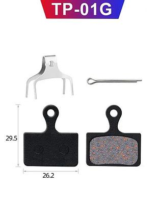 Колодки для дисковых тормозов tp-01g shimano tiagra, grx, dura ace, ultegra