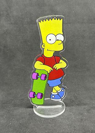 Акриловая коллекционная фигурка аниме: the simpsons симпсоны барт (2) 15 см