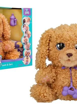 Интерактивная игрушка 921153im baby paws – игрательная щенка лабрадудля (с аксес.)