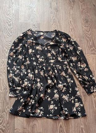 Платье цветочное shein