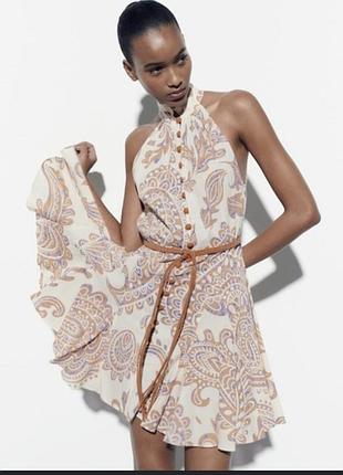 Літнє плаття zara