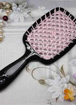 Щетка для волос superbrush plus (hellow comb) в коробке. оригинальное качество, продувная щетка.