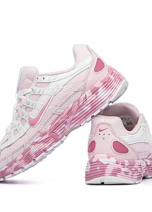 Кроссовки женские nike p-6000 custom pink