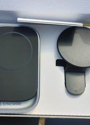 Магнитный держатель для телефона syncwire с функцией беспроводной зарядки