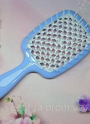 Щетка для волос superbrush rlus (hellow comb) в коробке. оригинальное качество, продувная щетка.