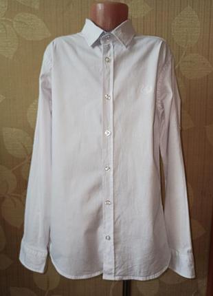 Сорочка з підкладом в клітинку a-yugi jeans для хлопчика, розмір 164, біла
