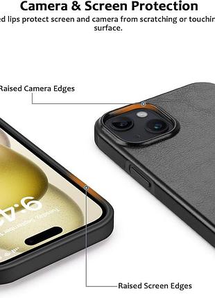 Панель zzdzz для iphone 15 чорний 3