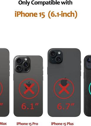 Панель zzdzz для iphone 15 чорний 6