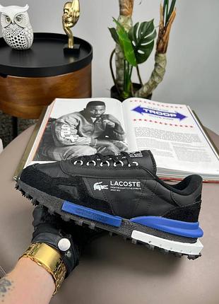💎чоловічі кросівки lacoste elite active prm black navy
