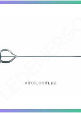 Міксер для фарби vorel 100x600 мм тонкий для змішування фарби та лаку