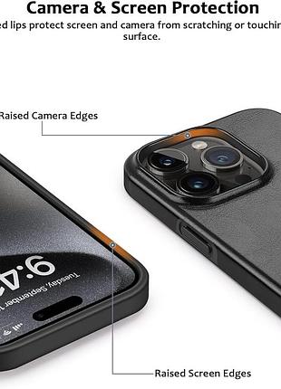 Панель zzdzz для iphone 15 pro черный 4