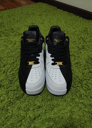 Nike air force 1 anniversary edition split black white